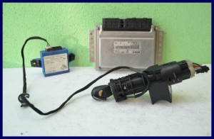Komputer Sterownik Silnika ALFA ROMEO 156 1.9 JTD   Sterownik  BOSCH 0281010335  46761015 Stacyjka Kluczyk Moduł Immo 