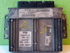STEROWNIK KOMPUTER SILNIKA PEUGEOT CITROEN  9648707780 9644674980 21647777-0 S2000-1
