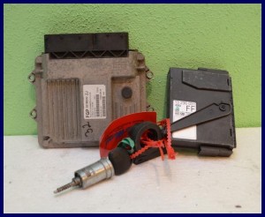 KOMPUTER MODUŁ OPEL CORSA C 55196352 ZJ ZESTAW