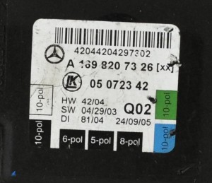KOMPUTER MODUŁ MERCEDES A-KLASA W169 A1698207326